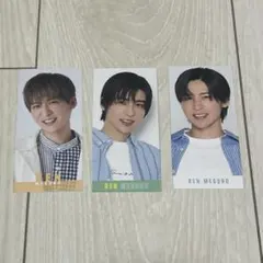 SnowMan 目黒蓮 Myojo デタカ 厚紙 トレカ