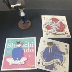 名探偵コナン　フィギュア、シールセット