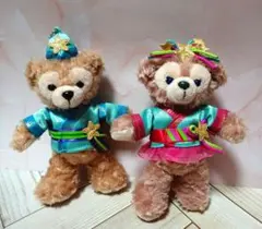 ダッフィー シェリーメイ 七夕 ぬいぐるみバッジ