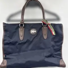 Orobianco ビジネスバッグ ネイビー ブラウンのサムネイル