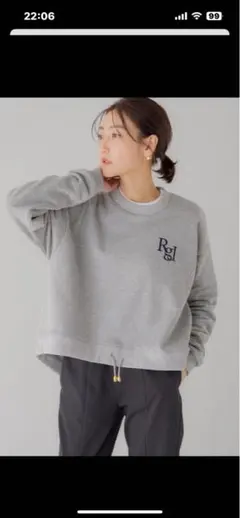 regleam Rglワンポイントスウェット ONE POINT SWEAT
