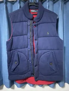 Polo by Ralph Lauren ネイビー キルティングベスト L