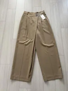 BEAUTY&YOUTH ベージュ ワイドパンツ Mサイズ