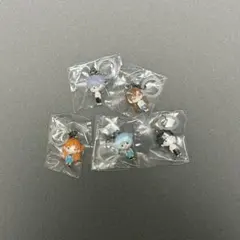 エヴァンゲリオン EVA POCKET めじるしアクセサリー 5種コンプセット