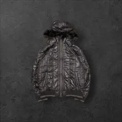 00s archive ファー ダウンジャケット y2k 平成 グランジ お兄系