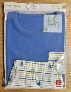 【新品】UNIQLO ベビー ドライパジャマ 100cmのサムネイル