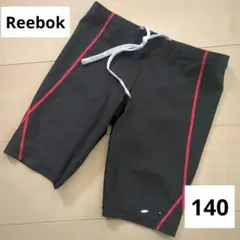 Reebok スイムショーツ 140サイズ 黒/赤
