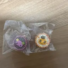 たまごっち手作りおやつチャーム　ふらわっち、めめっち　2個セット