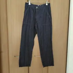 andar ice airdenim イージーワイドデニム Long L 美品 - メルカリ