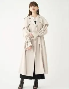 snidel Sustainableグロストレンチコート ジャケット アウターのサムネイル