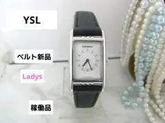 稼動品 YSL イヴサンローラン 純正ベルト レクタンギュラー タンク