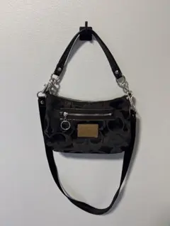 【美品】COACH コーチ シグネチャー ショルダー2way F15317