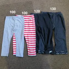 女の子　ズボン　4本セット