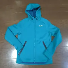Nike Therma-Fit パーカー Lサイズ 防寒　ターコイズ