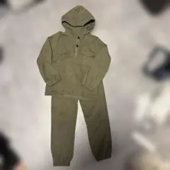 セットアップ　男の子　カーキ　7y冬服