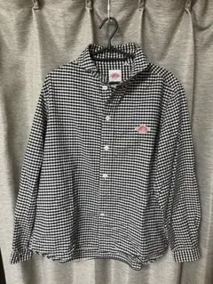 DANTON ダントン 42サイズ　プルオーバーシャツ　長袖 ギンガムチェック