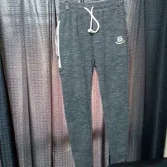 グレー ジャージ パンツ スリムフィット