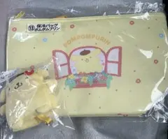 ポムポムプリン　キーカバーマスコット　サンリオキャラクターズ当りくじ　2点セット