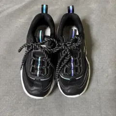 NUOVO ブラック スニーカー ガールズ