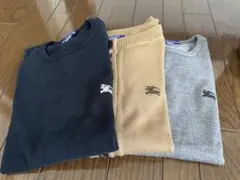 BURBERRY BLUE LABEL 半袖ニット3点セット