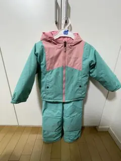 Columbia 子供用スキーウェア 100cmミントグリーン/ピンク
