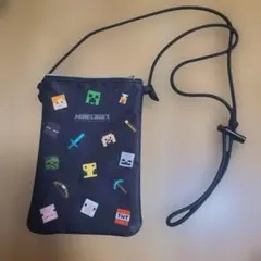 Minecraft スマホ　サコッシュ　ポーチ　ケース　ポシェット