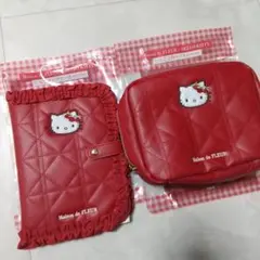Maison de FLEUR X HELLO KITTY いちごマルチケース