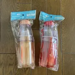 【未開封】キリン セパレートボトル 水筒 茶色、赤色 2点セット マイボトルのサムネイル