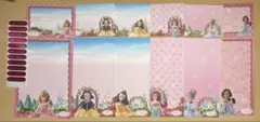 ディズニープリンセスメモ用紙セット
