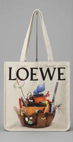 LOEWEの展覧会CRAFTED WORLD限定トートバッグ - メルカリ