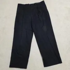 LONNER/ロンナー スラックス パンツ【XL】日本製 ブラック