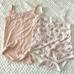 ベビー肌着 conoco キャミソール肌着 2枚セット コットン100%