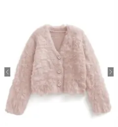 GRL シャギーニットショート丈カーディガン[an1696] 齋藤飛鳥着用