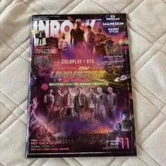 イン・ロック2021年11月号　表紙BTS