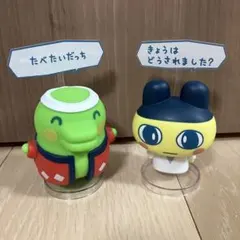 一番くじ たまごっちのプチプチおみせっち D賞　フィギュア まめっち くちぱっち