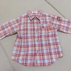 ミキハウス チェック柄シャツ　90