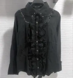 OZZ ON オッズオネスト ネクタイ、薔薇ブローチ付き ブラウス - メルカリ