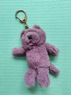 ジェラートピケ　くま　ぬいぐるみ　キーホルダー