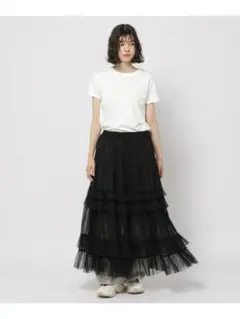 niko and ...ニコアンド　2WAYシアーティアードスカート　ワンピース