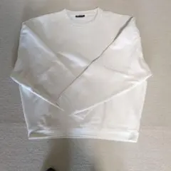 ZARA クルーネック トレーナー XL クリーム色