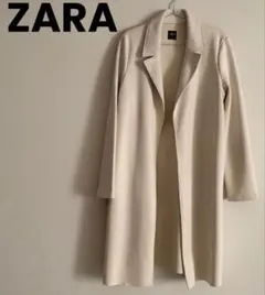 ZARA チェスターコート アイボリー
