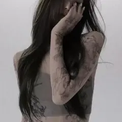 melt the lady lily tattoo tops blackのサムネイル