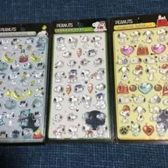スヌーピーボンボンドロップシールシール 3枚セット即日発送