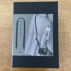 新品未使用未開封Paper Shoot レザーストラップ 単体黒のサムネイル