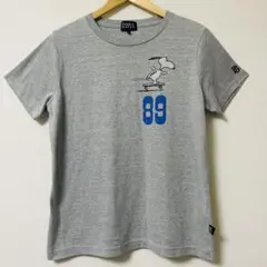 パーリーゲイツ×スヌーピー コラボ Tシャツ グレー サイズ2 レディースLのサムネイル