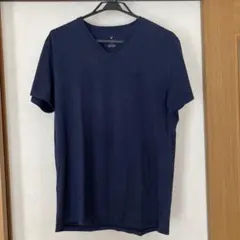 AMERICAN EAGLE OUTFITTERS 紺 Vネック Tシャツ L
