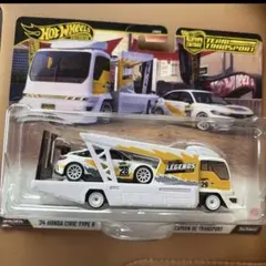ホットウィール チームトランスポート レジェンドツアー　シビックタイプのサムネイル