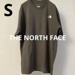 THE NORTH FACE Tシャツ メンズS カーキ バックプリント 半袖