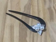 髪飾り パール付き