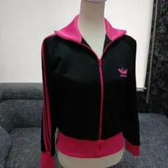 adidas Originals ブラック ピンク ジャージ